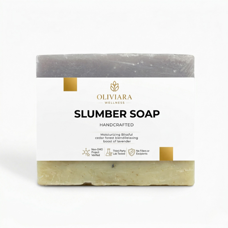 Oliviara Wellness™ Handmade Slumber Soap – Relax, Nourish & Unwind