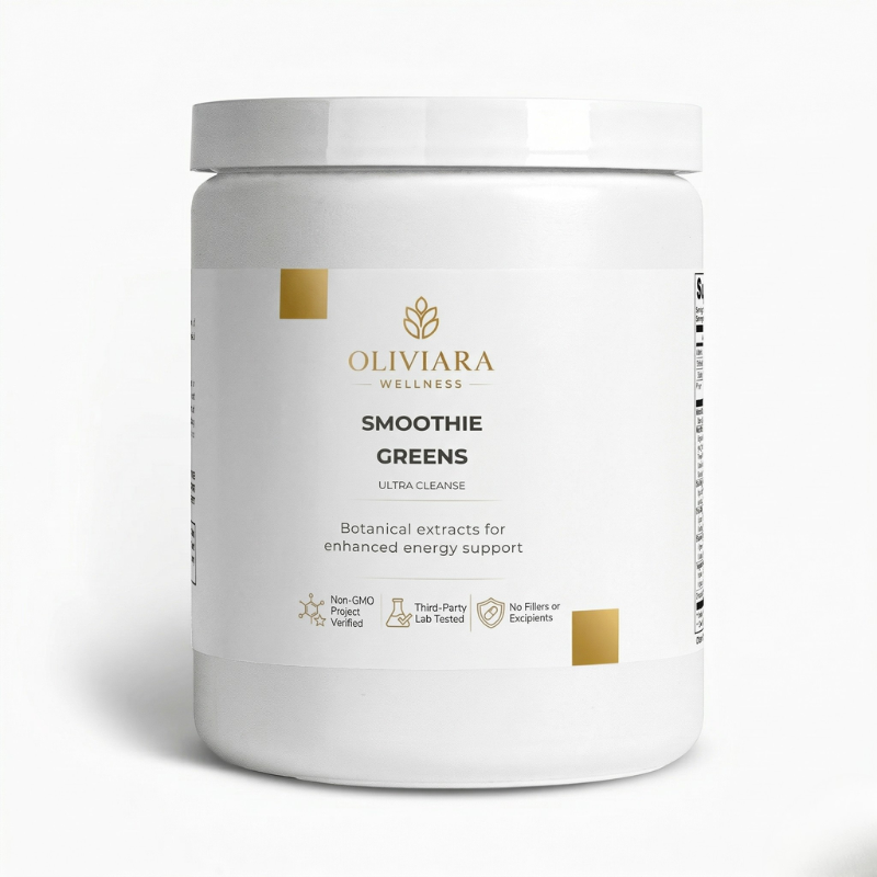 Oliviara Wellness™ Ultra Cleanse Smoothie Greens – Nutrition, Vitality & Balance