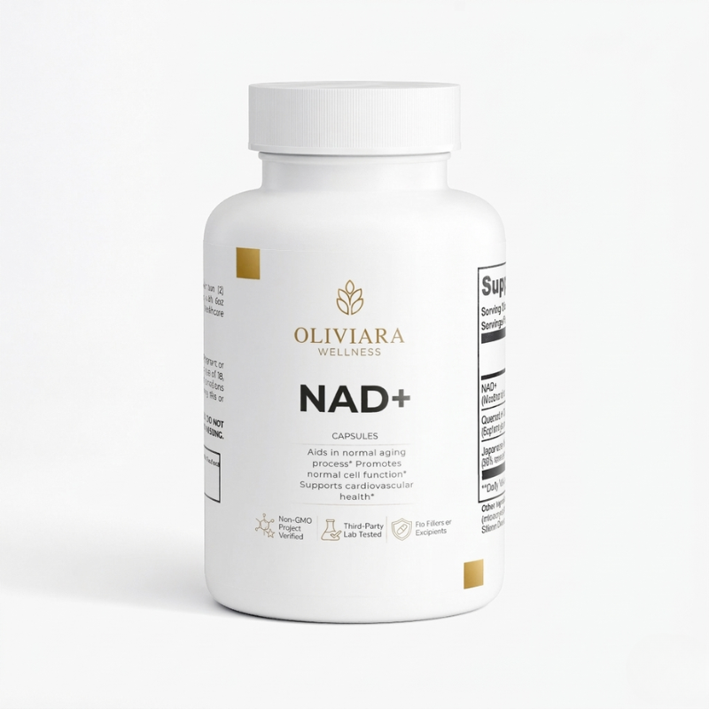 Oliviara Wellness™ NAD+ –Cellular Support Capsules
