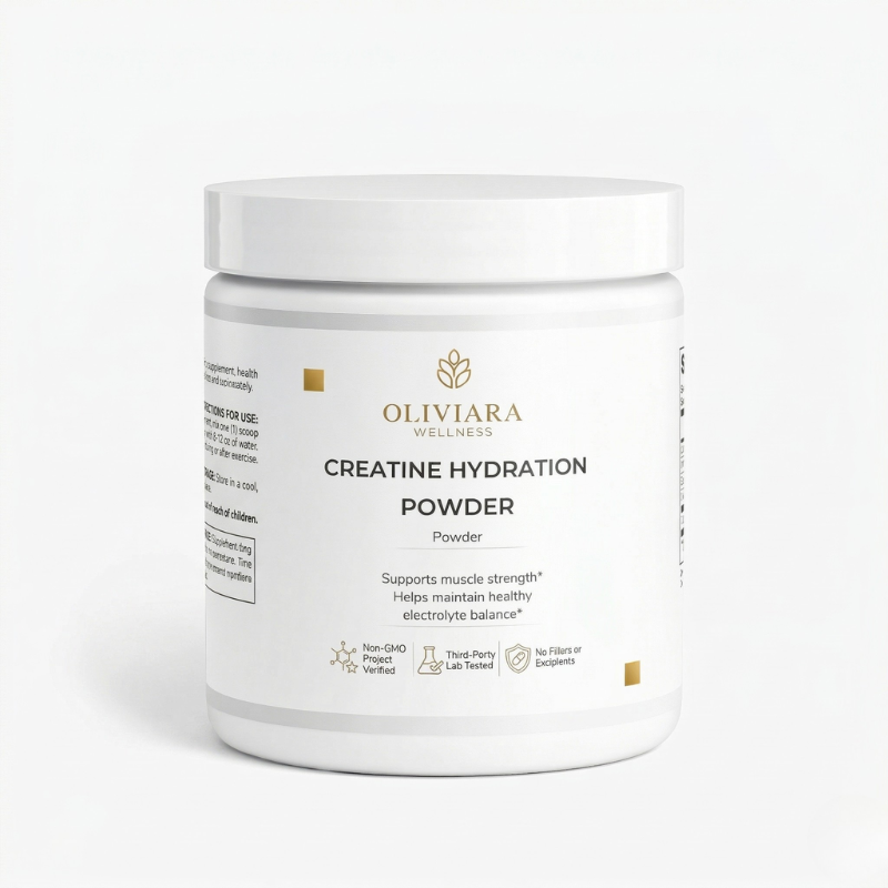 Oliviara Wellness™ Creatine Hydration Powder – Strength, Endurance & Hydration
