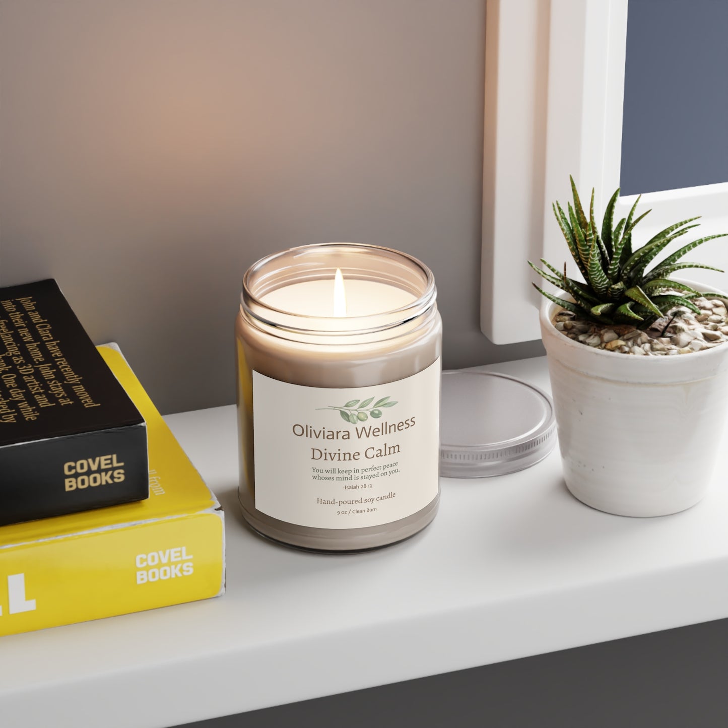 Relaxing Soy Aromatherapy Candle