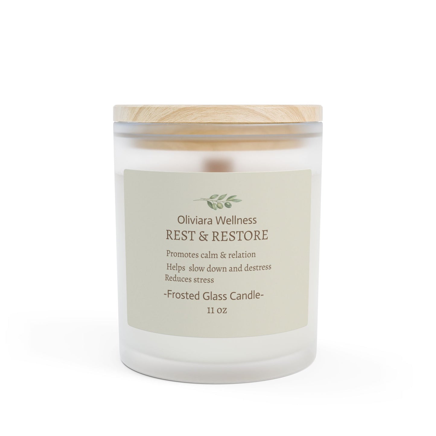 SereniSleep Soy Candle