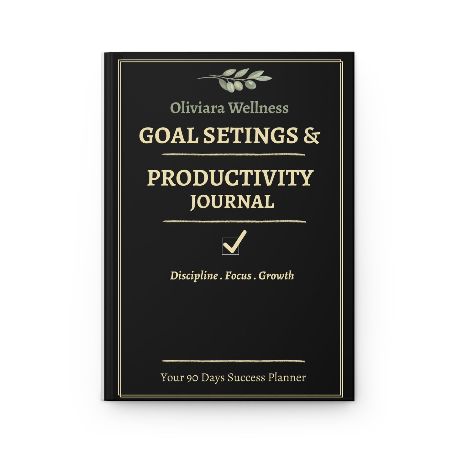 Productivity Goal Tracker Journal