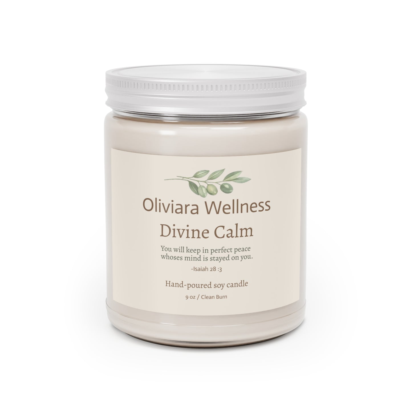 Relaxing Soy Aromatherapy Candle