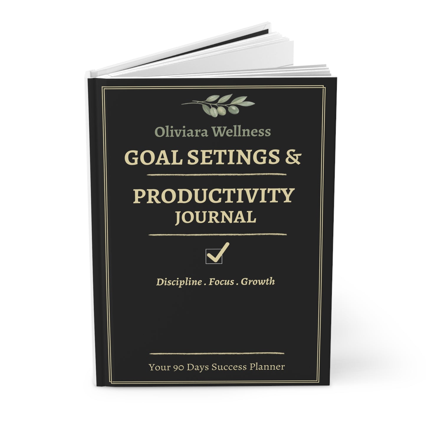 Productivity Goal Tracker Journal