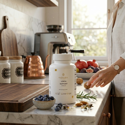 Oliviara Wellness™ Vision Support Supplement – Eye Health, Clarity & Protection