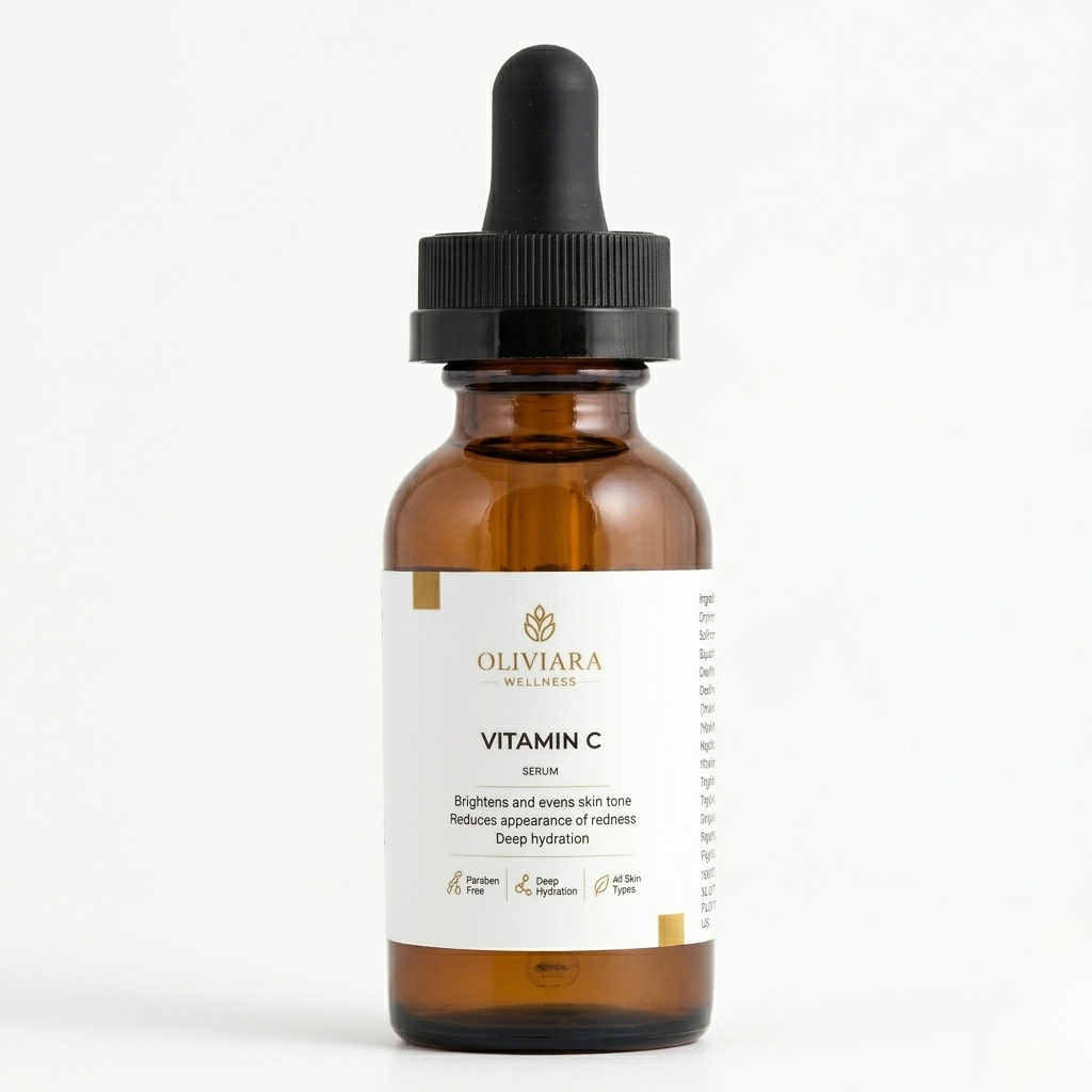 Oliviara Wellness™ Vitamin C Serum – Brightening, Hydration & Radiance
