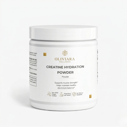 Oliviara Wellness™ Creatine Hydration Powder – Strength, Endurance & Hydration