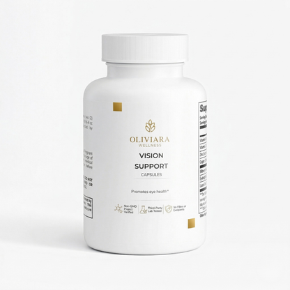Oliviara Wellness™ Vision Support Supplement – Eye Health, Clarity & Protection