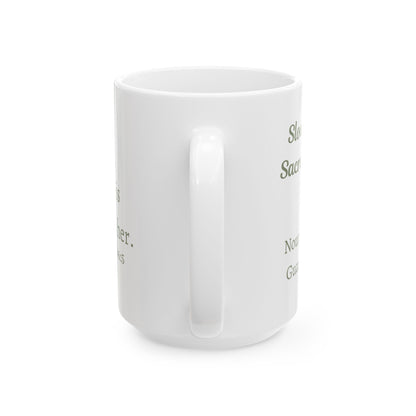SoulSoothe Ceramic Mug