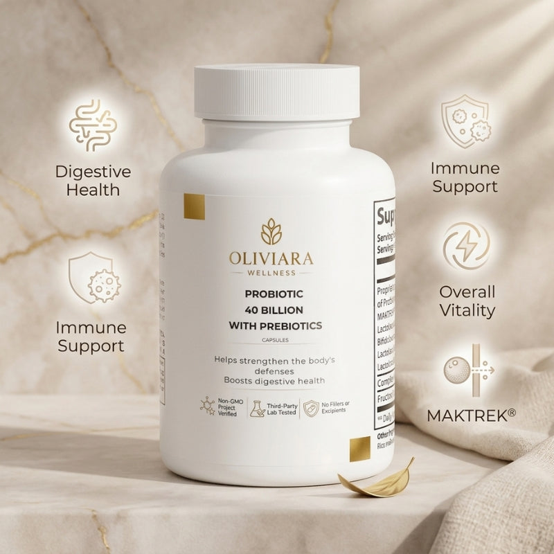 Probiotic 40 Billion with Prebiotics