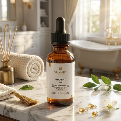 Oliviara Wellness™ Vitamin C Serum – Brightening, Hydration & Radiance