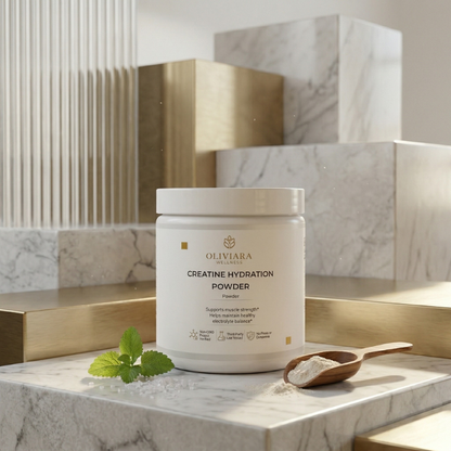 Oliviara Wellness™ Creatine Hydration Powder – Strength, Endurance & Hydration