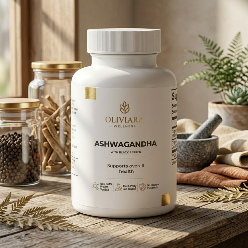Oliviara Wellness™ Stress Relief & Balance Bundle